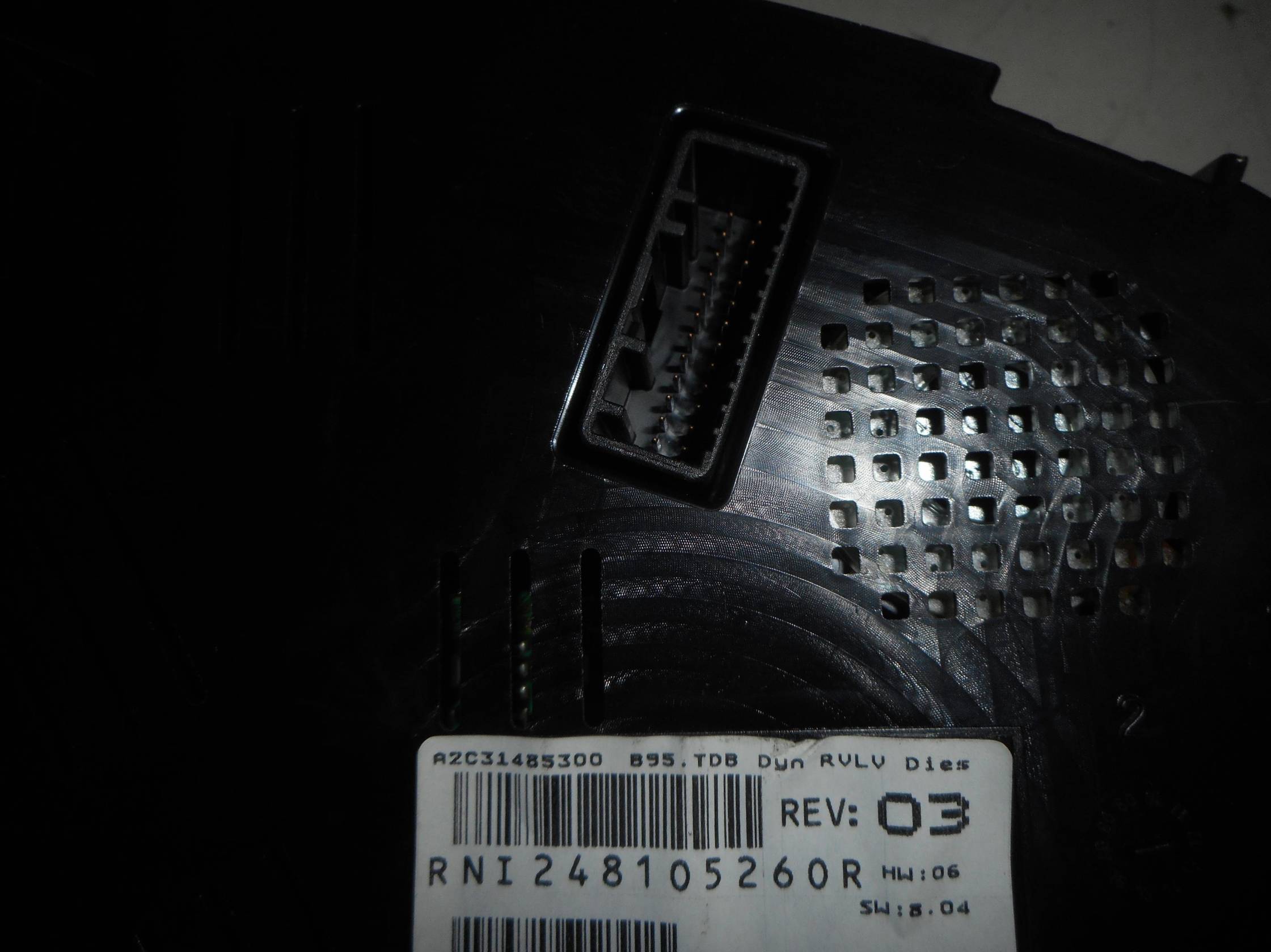 Quadro strumenti compl.